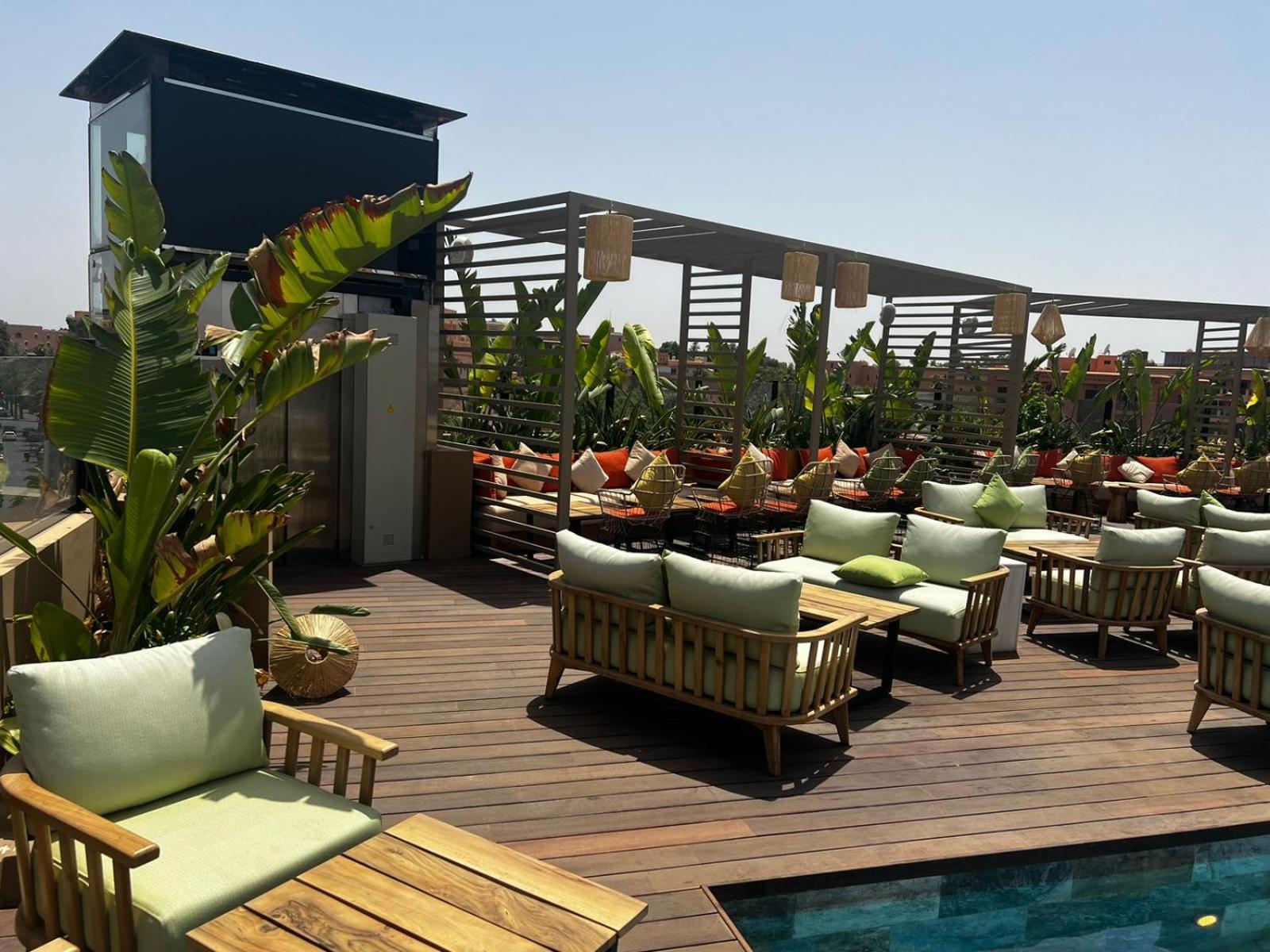 Hotel Le Rocher Marrakech Marrakesh Bagian luar foto