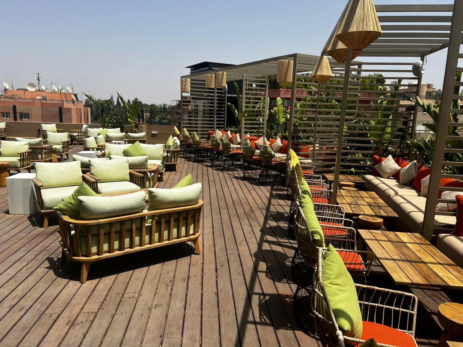 Hotel Le Rocher Marrakech Marrakesh Bagian luar foto