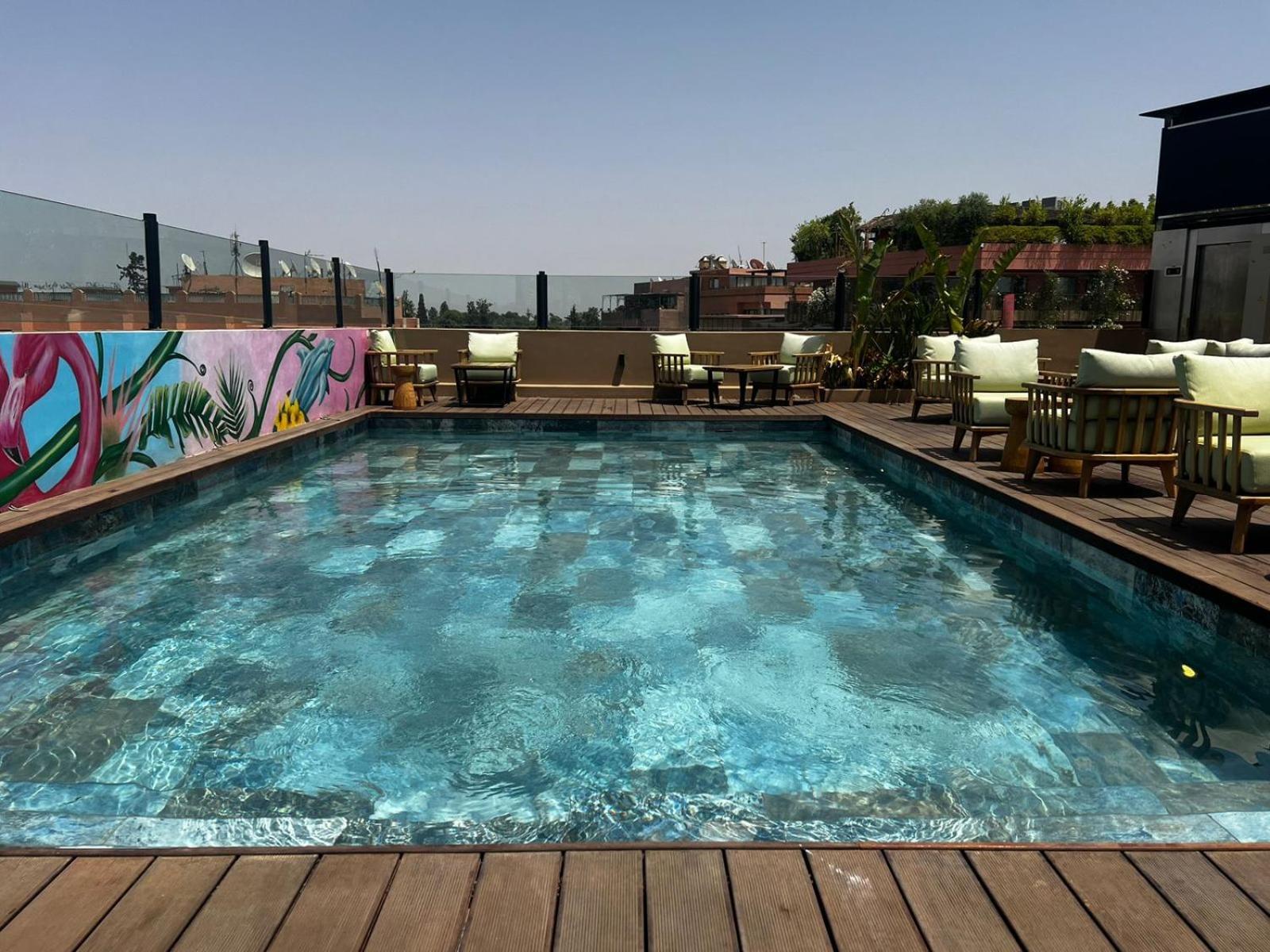 Hotel Le Rocher Marrakech Marrakesh Bagian luar foto